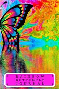 Rainbow Butterfly Journal