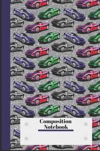 Car Collection Composition Notebook