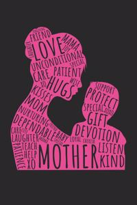 Mother's Day Notebook - Mother Definition Words Cute Mother's Day Gift for Mom - Mother's Day Journal