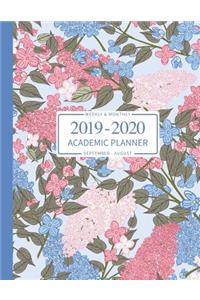 Weekly & Monthly 2019-2020 Academic Planner September-August