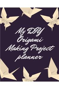 My DIY Origami Making Project Planner