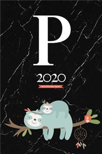 2020 Sloth Tribe Diary Planner