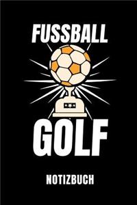 Fussballgolf Notizbuch