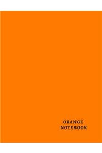 Orange Notebook