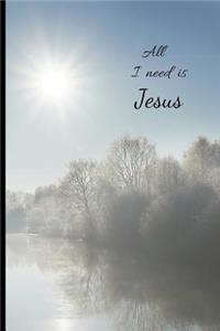 All I need is Jesus