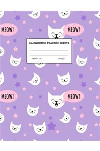 Handwriting Practice Sheets