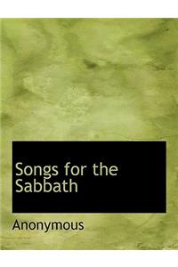 Songs for the Sabbath