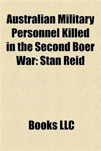 Australian Military Personnel Killed in the Second Boer War