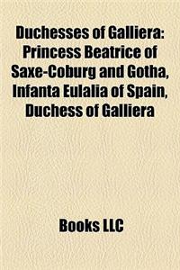 Duchesses of Galliera