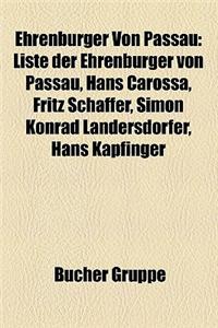 Ehrenburger Von Passau