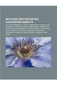 Mitglied Des Erfurter Unionsparlaments