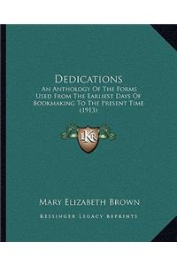 Dedications