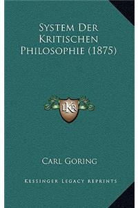 System Der Kritischen Philosophie (1875)