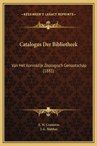 Catalogus Der Bibliotheek