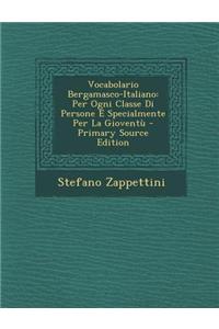 Vocabolario Bergamasco-Italiano