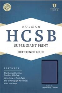 Super Giant Print Reference Bible-HCSB