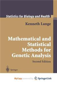 Mathematical and Statistical Methods for Genetic Analysis