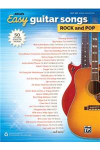 Alfred's Easy Guitar Songs -- Rock & Pop