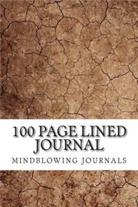 100 Page Lined Journal