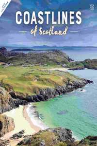COASTLINE OF SCOTLAND SQUARE WALL CALEND