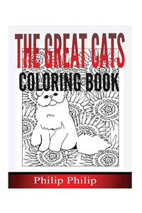 Great Cats Coloring Book