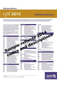 CPT 2015 Express Reference Coding Card Category II: Performance Management