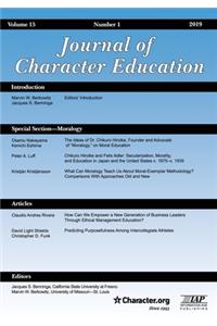 Journal of Character Education Volume 15 Number 1 2019