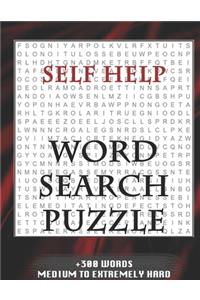 Self Help WORD SEARCH PUZZLE +300 WORDS Medium To Extremetrly Hard