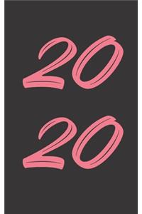 2020 Yearly Monthly Planner Gift, planner 2020 A beautiful