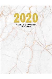 2020 Weekly & Monthly Planner