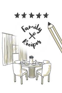 My Family Cookbook Custom Recipe Notebook