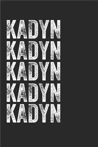 Name KADYN Journal Customized Gift For KADYN A beautiful personalized