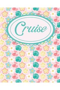 Tropical Flowers Cruise Planner For Her