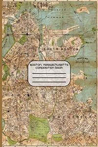 Boston, Massachusetts Composition Book