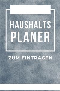 Haushalts Planer Zum Eintragen