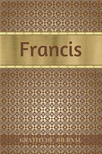 Francis Gratitude Journal