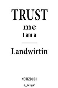 Notizbuch für Landwirte / Landwirt / Landwirtin