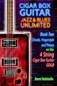 Cigar Box Guitar Jazz & Blues Unlimited - 4 String