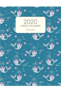 2020 Weekly Planner Caticorn