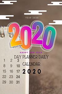 Day Planner Daily Calendar 2020