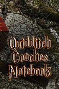 Quidditch Coaches Notebook and Journal