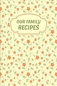 Recipe Keepsake Book