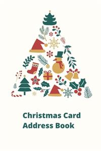 Christmas Card Address Book