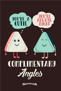 My Funny Complimentary Angles Notebook