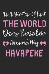 As A Matter Of Fact The World Does Revolve Around My Havapeke