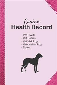 Canine health record