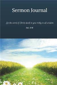 Sermon Journal