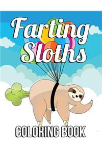 Farting Sloths Coloring Book