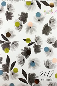 2018 Caroline Gardner 'Rose Tinted' A3 Calendar