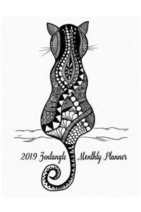 2019 Zentangle Monthly Planner